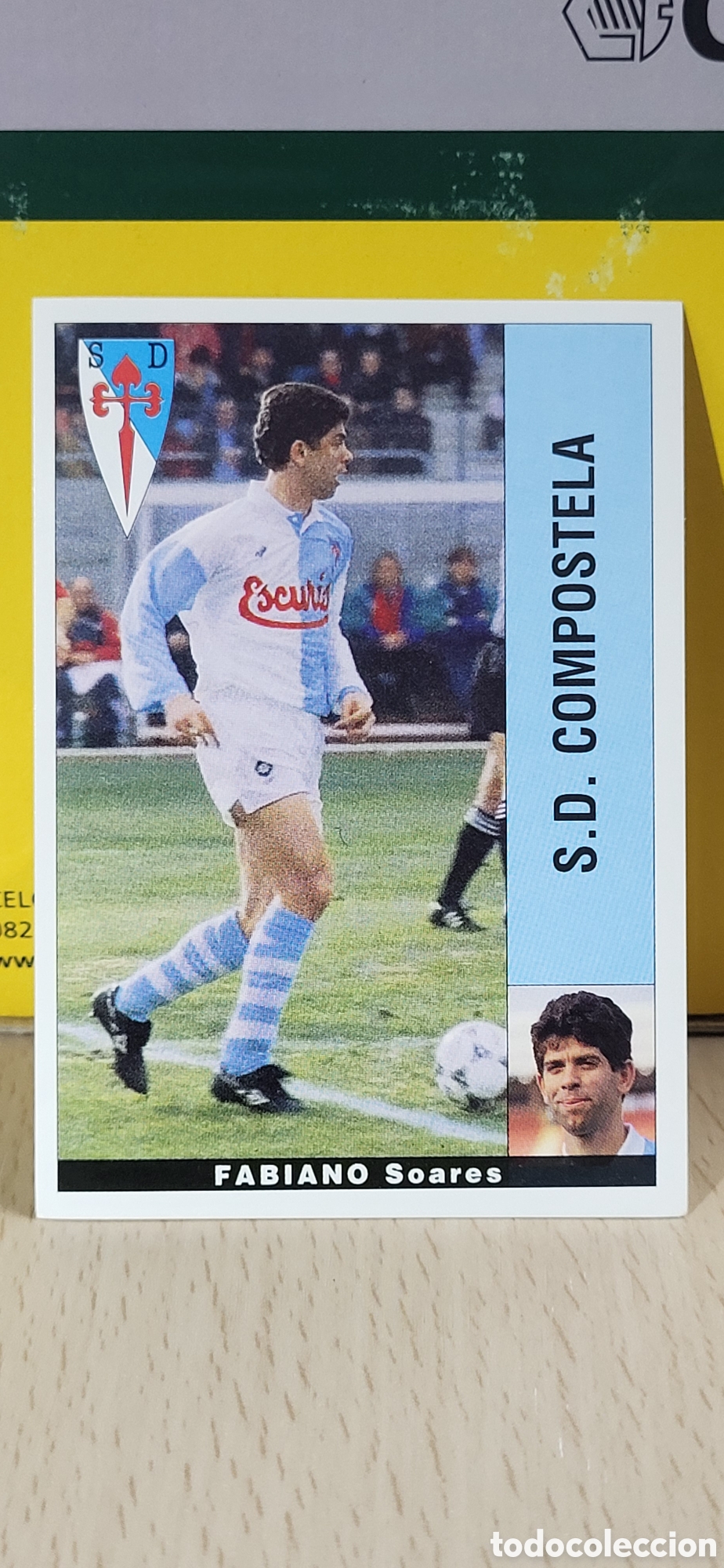 Cromos de F&uacute;tbol: FABIANO SOARES COMPOSTELA LIGA 95 96 DE FUTBOL PROFESIONAL PANINI