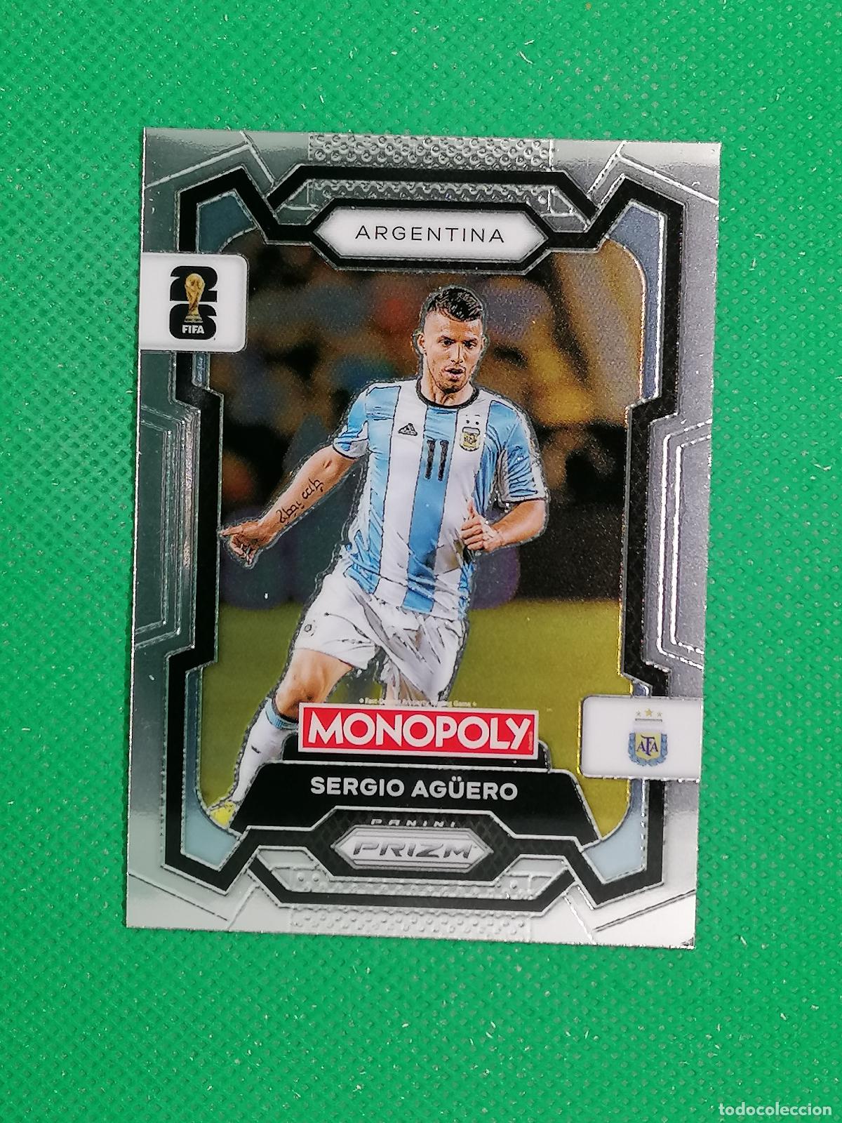 Cromos de F&uacute;tbol: 6 SERGIO AG&Uuml;ERO ARGENTINA ARGENTINA BASE ⚽ PANINI PRIZM MONOPOLY FIFA WORLD CUP 26 2026 ⚽