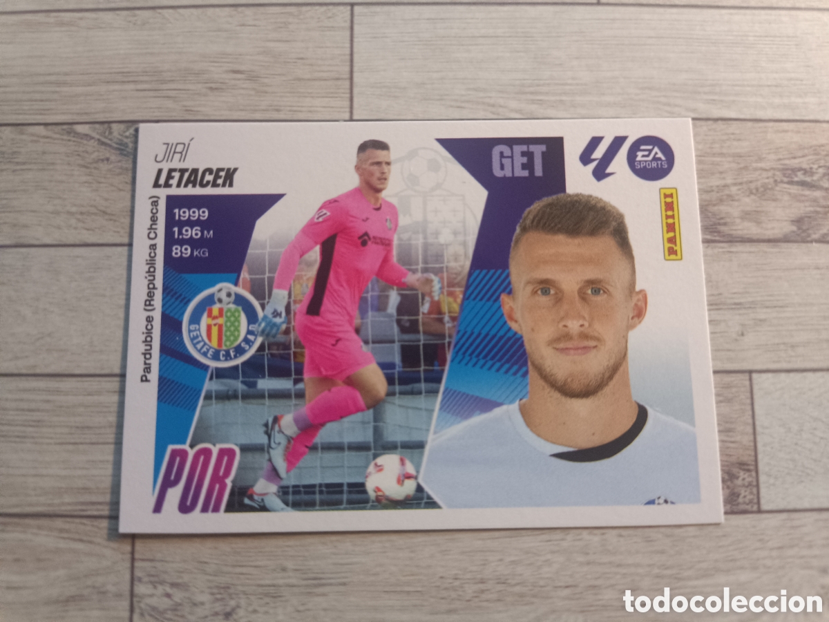 Cromos de F&uacute;tbol: 4 LETACEK GETAFE LIGA ESTE 2025 2026 PANINI 25 26 SIN PEGAR