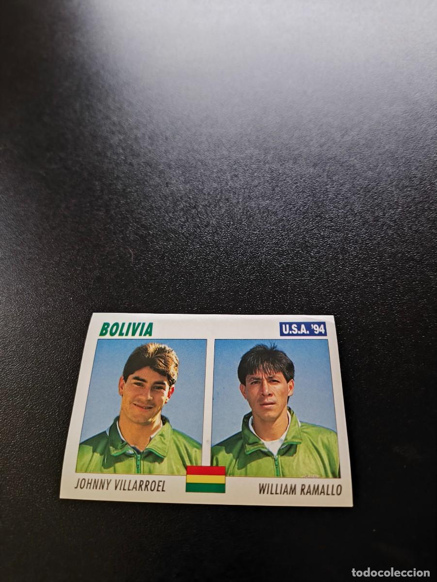 Cromos de F&uacute;tbol: 129 Villarroel Ramallo BOLIVIA SIN PEGAR ITALY SL FIFA WORLD CUP MUNDIAL USA 1994 NO PANINI