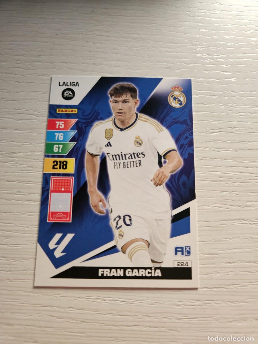 Cromos de F&uacute;tbol: FRAN GARCIA CARTA BASE | ADRENALYN XL LALIGA 2023-24