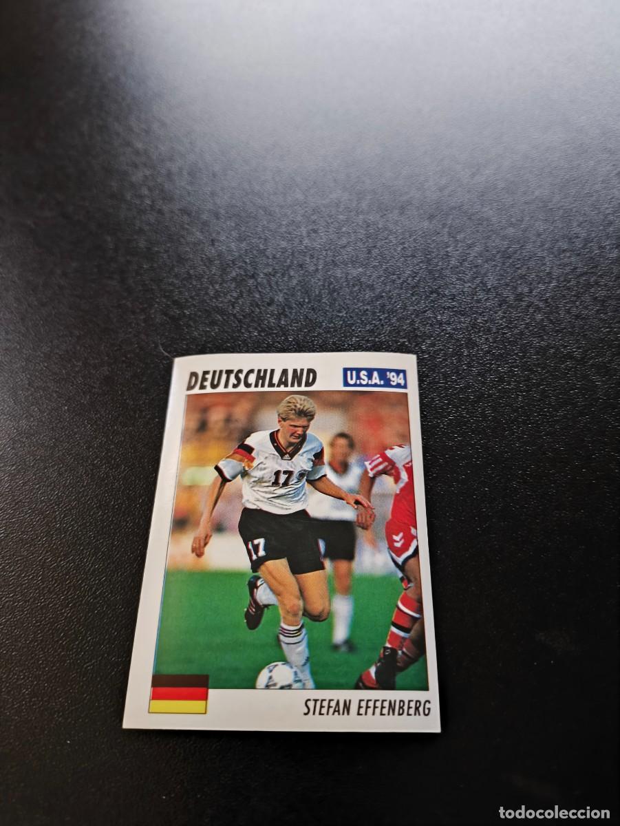 Cromos de F&uacute;tbol: 141 Stefan Effenberg ALEMANIA GERMANY SIN PEGAR ITALY SL FIFA WORLD CUP MUNDIAL USA 1994 NO PANINI
