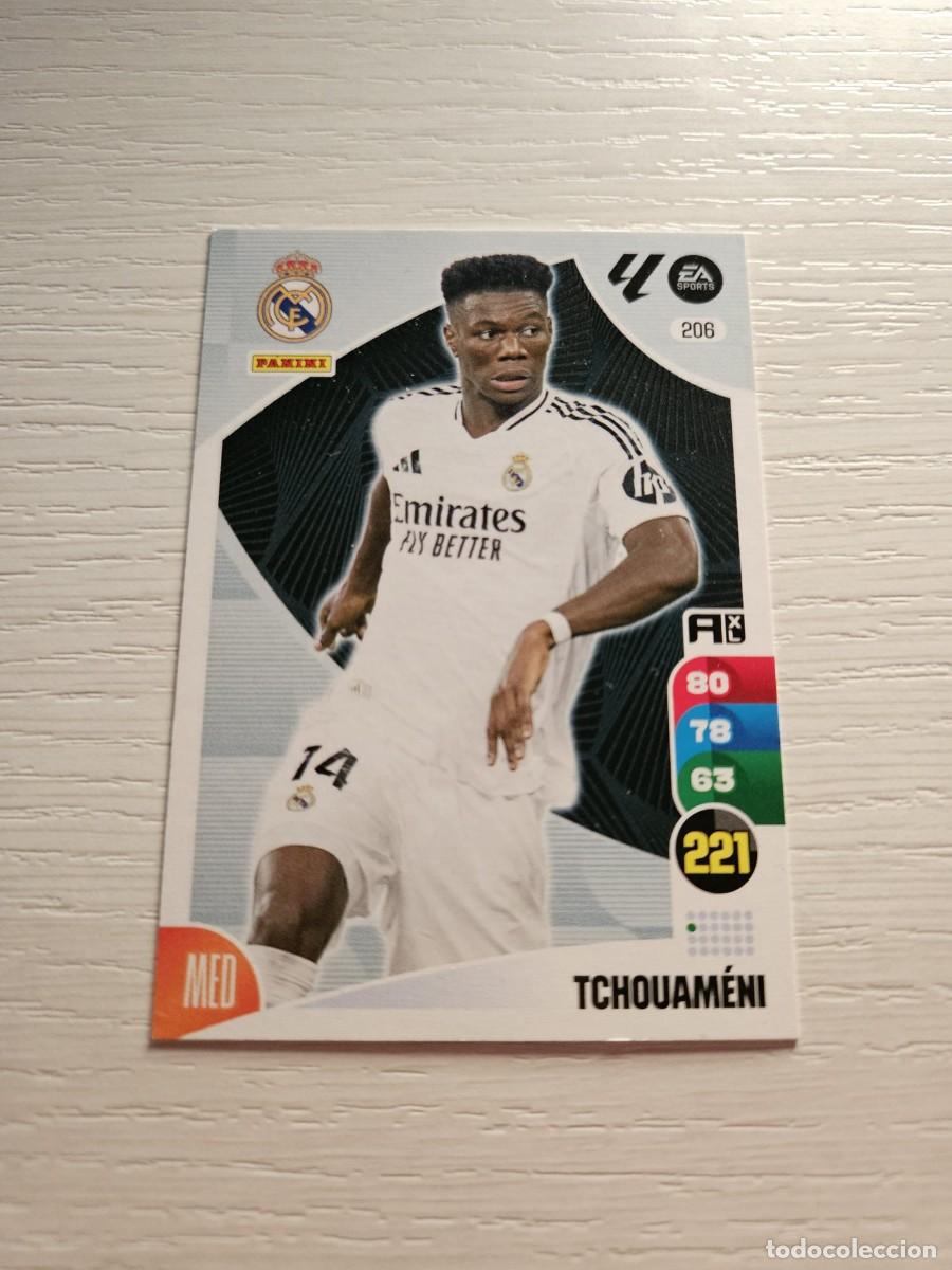 Cromos de F&uacute;tbol: TCHOUAM&Eacute;NI CARTA BASE | ADRENALYN XL LALIGA 2024-25