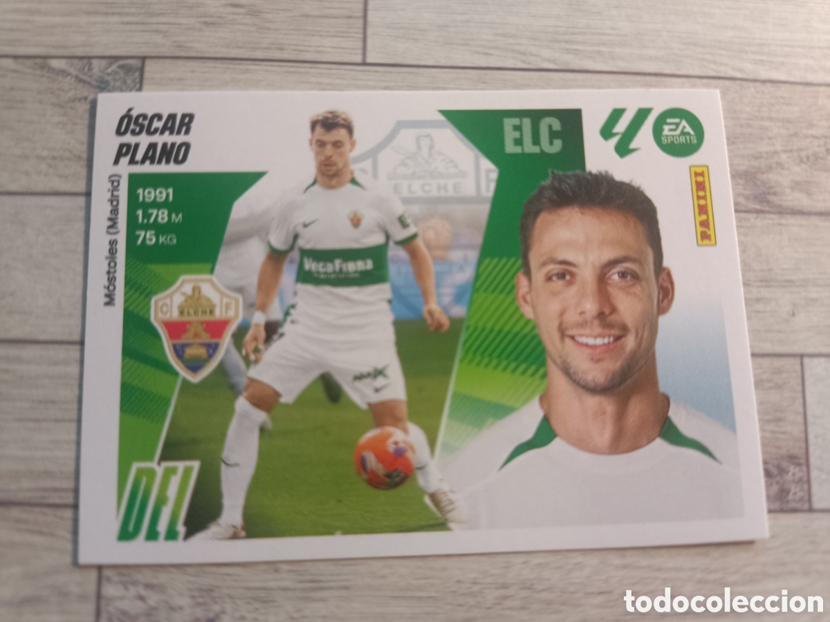Cromos de F&uacute;tbol: 19 OSCAR PLANO ELCHE LIGA ESTE 2025 2026 PANINI 25 26 SIN PEGAR
