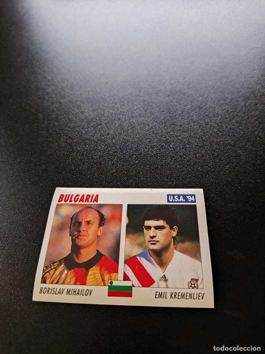 Cromos de F&uacute;tbol: 179 Mihailov / Kremenliev BULGARIA SIN PEGAR ITALY SL FIFA WORLD CUP MUNDIAL USA 1994 NO PANINI