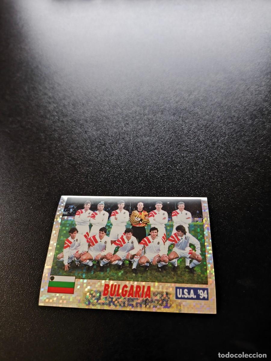Cromos de F&uacute;tbol: 180 TEAM EQUIPO BULGARIA SIN PEGAR ITALY SL FIFA WORLD CUP MUNDIAL USA 1994 NO PANINI
