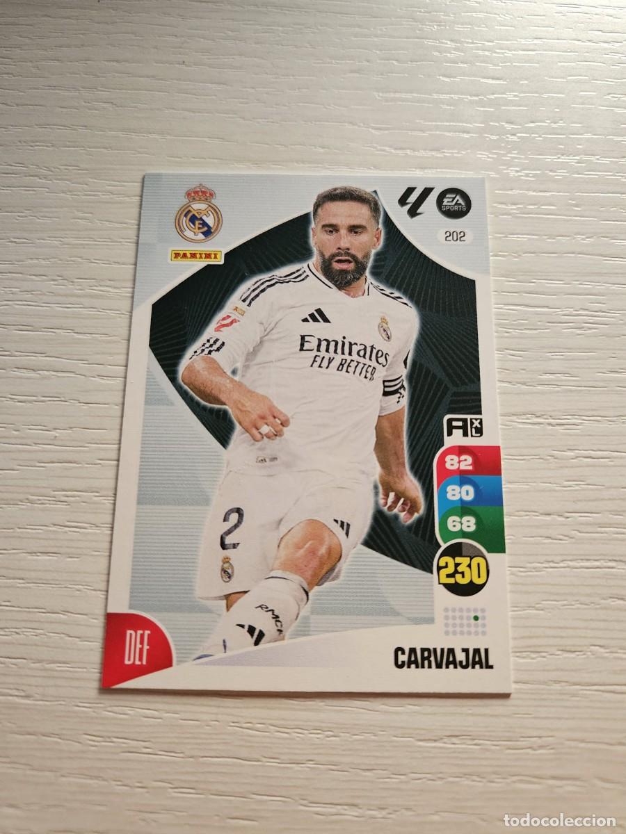 Cromos de F&uacute;tbol: CARVAJAL CARTA BASE | ADRENALYN XL LALIGA 2024-25