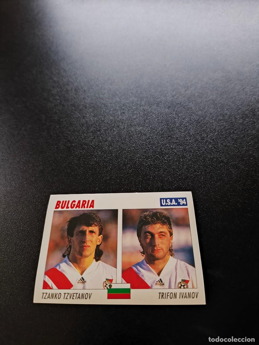 Cromos de F&uacute;tbol: 181 Tzvetanov / Ivanov BULGARIA SIN PEGAR ITALY SL FIFA WORLD CUP MUNDIAL USA 1994 NO PANINI