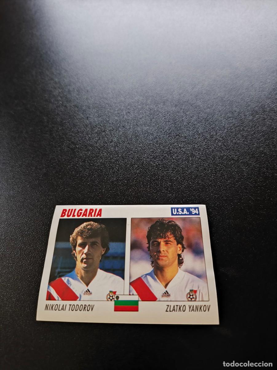 Cromos de F&uacute;tbol: 183 Todorov / Yankov BULGARIA SIN PEGAR ITALY SL FIFA WORLD CUP MUNDIAL USA 1994 NO PANINI