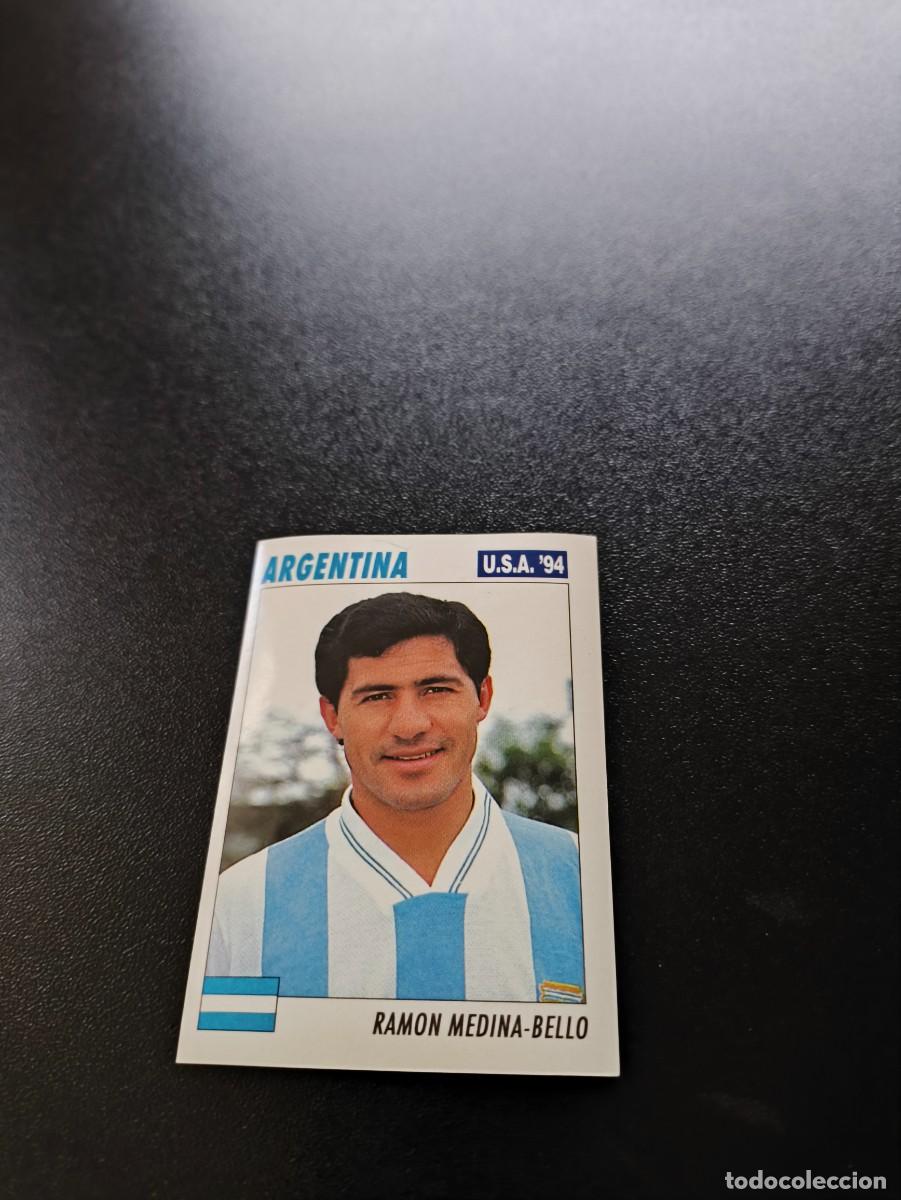 Cartes &agrave; collectionner de Football: 205 Ramon Medina-Bello ARGENTINA SIN PEGAR ITALY SL FIFA WORLD CUP MUNDIAL USA 1994 NO PANINI