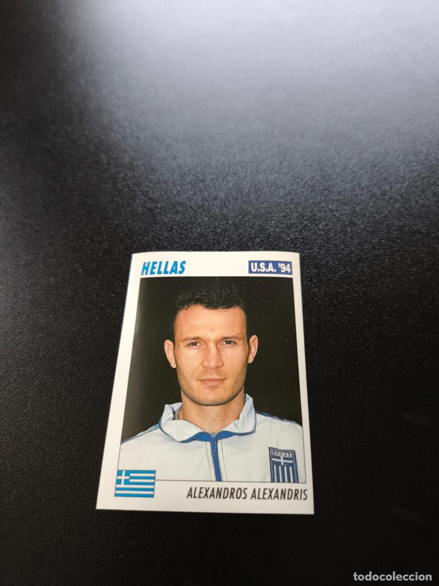 Cromos de F&uacute;tbol: 221 Alexandros Alexandris GRECIA SIN PEGAR ITALY SL FIFA WORLD CUP MUNDIAL USA 1994 NO PANINI