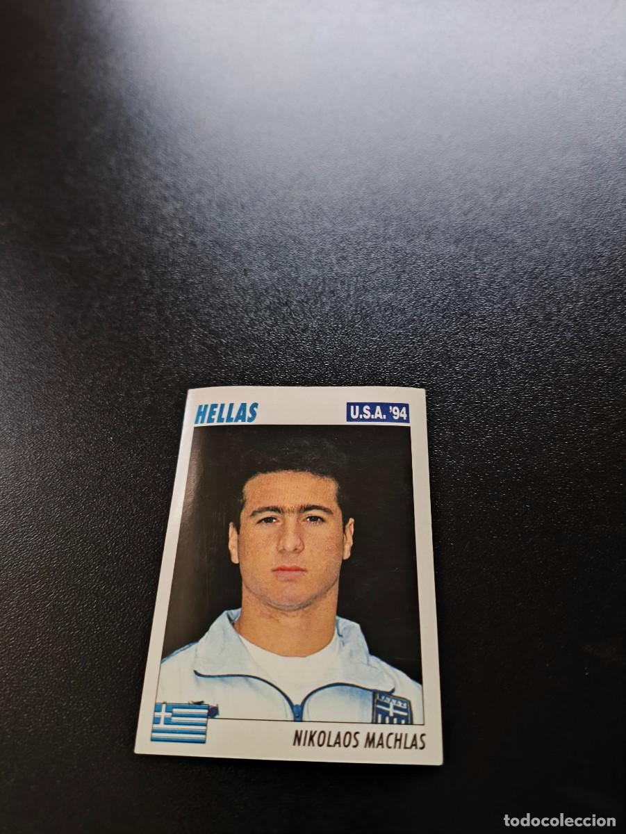 Cromos de F&uacute;tbol: 222 Nikolaos Machlas GRECIA SIN PEGAR ITALY SL FIFA WORLD CUP MUNDIAL USA 1994 NO PANINI