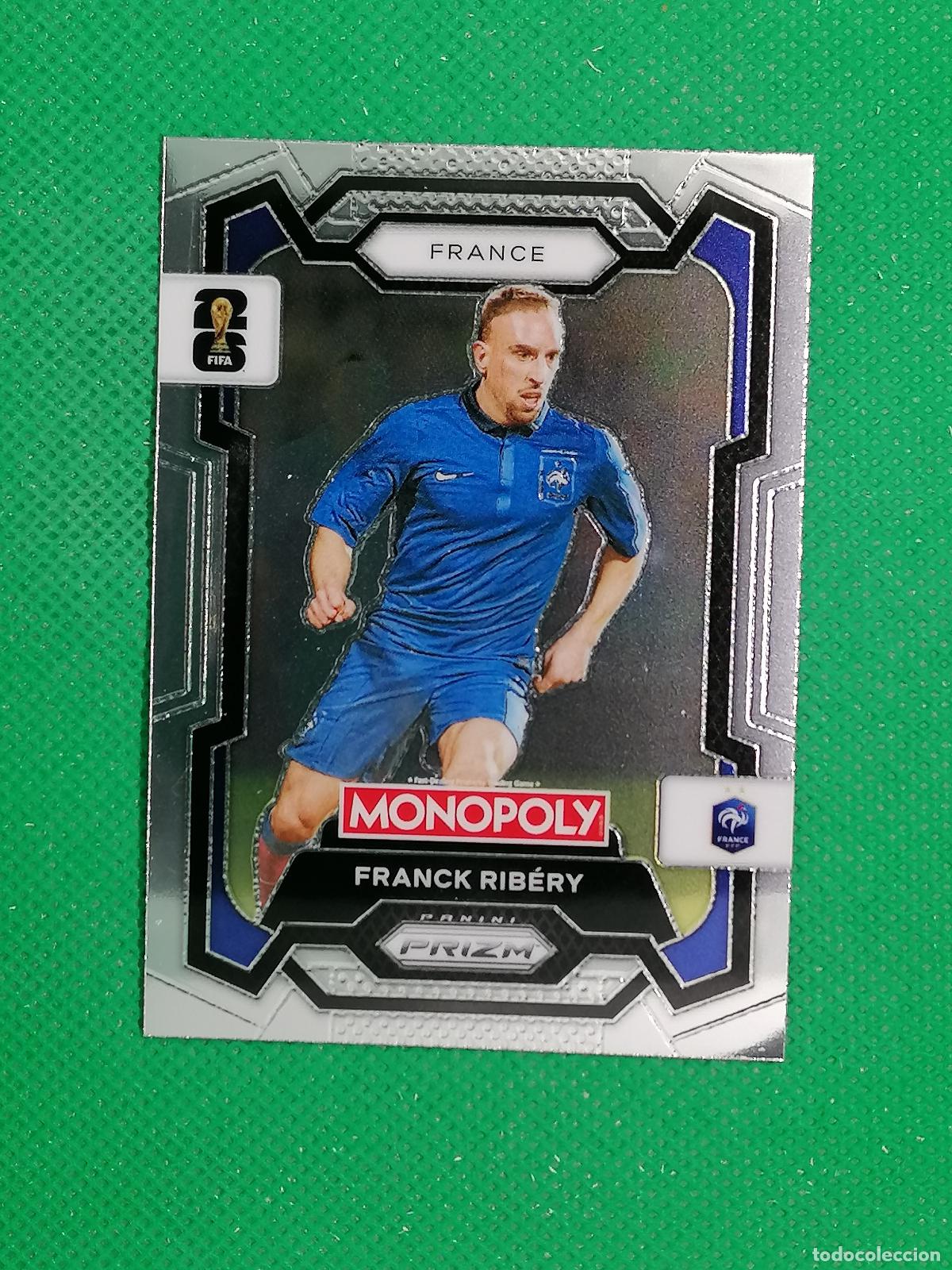 Figurine di Calcio: 8 FRANCK RIBERY FRANCIA BASE ⚽ PANINI PRIZM MONOPOLY FIFA WORLD CUP 26 2026 ⚽