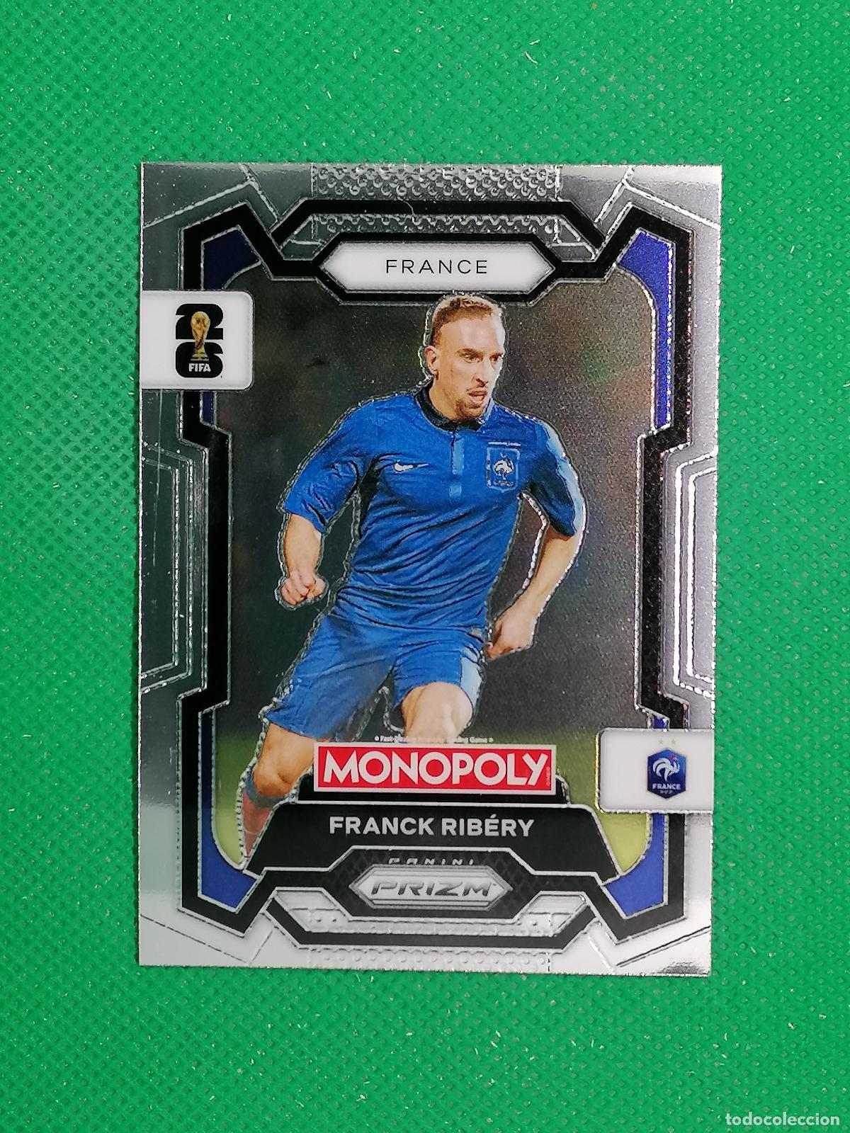Figurine di Calcio: 8 FRANCK RIBERY FRANCIA BASE ⚽ PANINI PRIZM MONOPOLY FIFA WORLD CUP 26 2026 ⚽