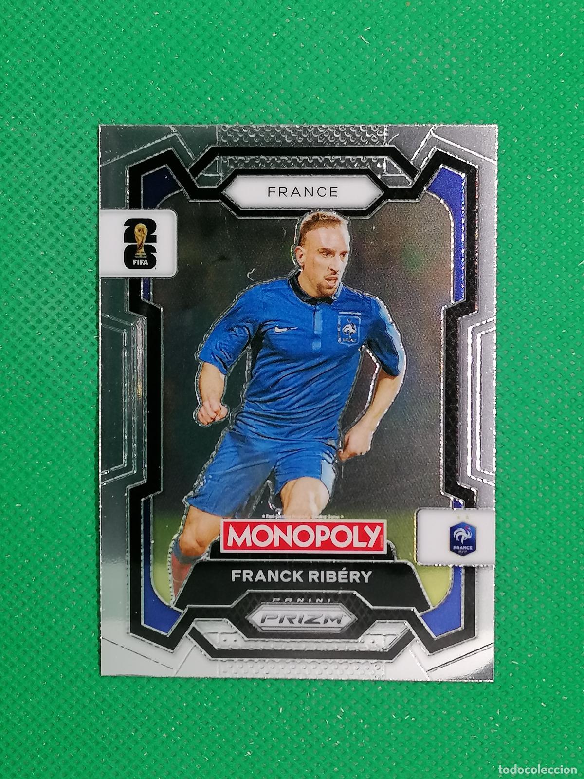 Figurine di Calcio: 8 FRANCK RIBERY FRANCIA BASE ⚽ PANINI PRIZM MONOPOLY FIFA WORLD CUP 26 2026 ⚽