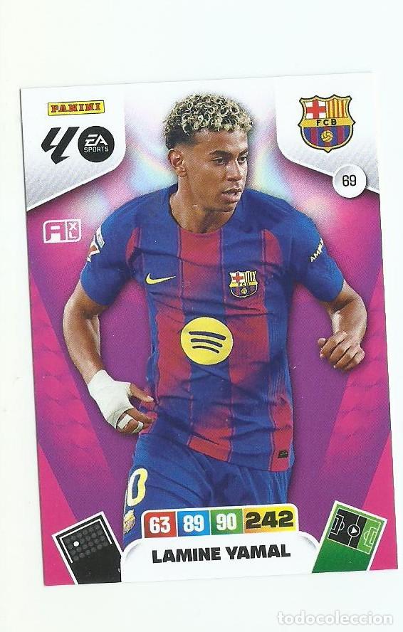 Cromos de Futebol: ADRENALYN 2025/2026 69 LAMINE BARCELONA NUEVO PERFECTO