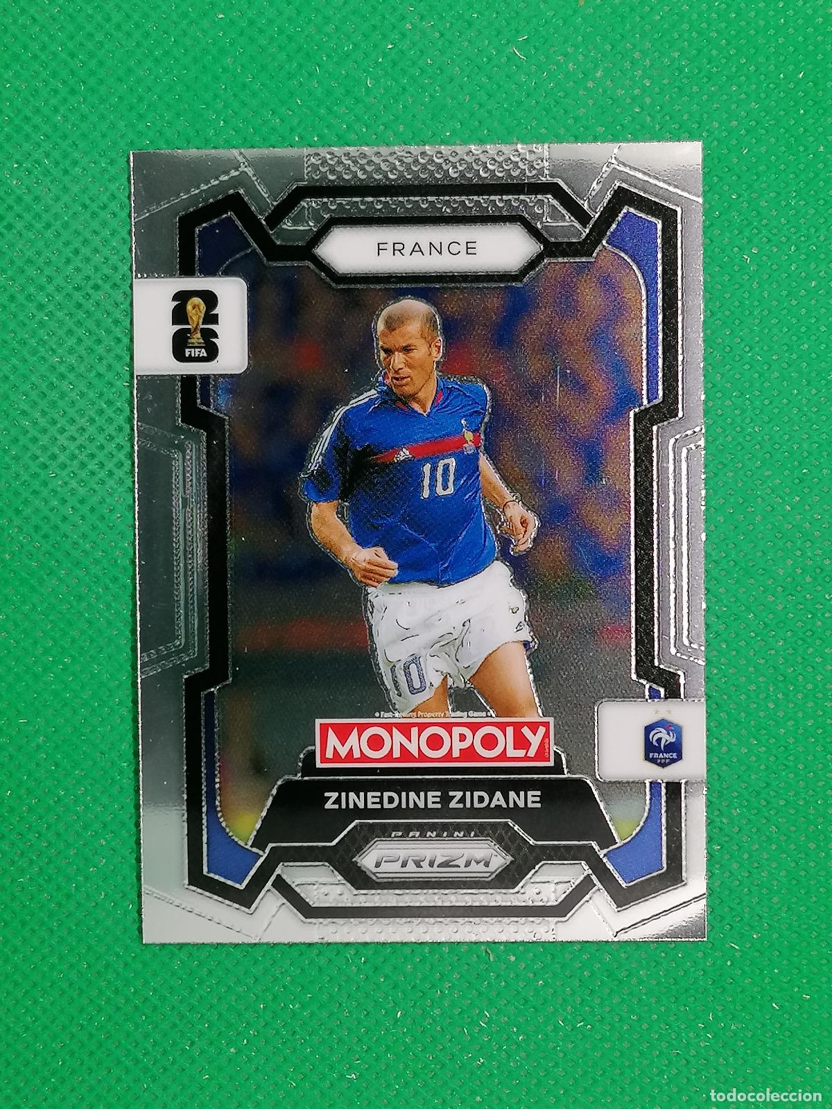 Cromos de Futebol: 9 ZINEDINE ZIDANE FRANCIA BASE ⚽ PANINI PRIZM MONOPOLY FIFA WORLD CUP 26 2026 ⚽