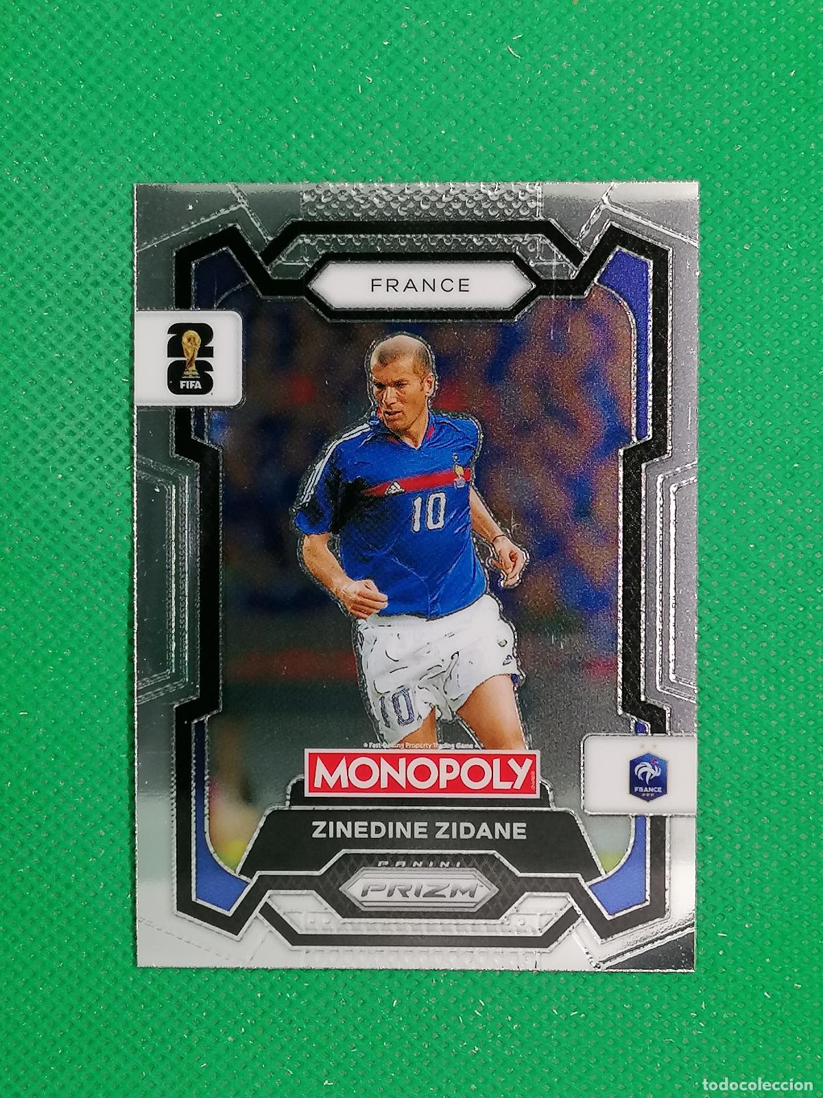 Cromos de Futebol: 9 ZINEDINE ZIDANE FRANCIA BASE ⚽ PANINI PRIZM MONOPOLY FIFA WORLD CUP 26 2026 ⚽