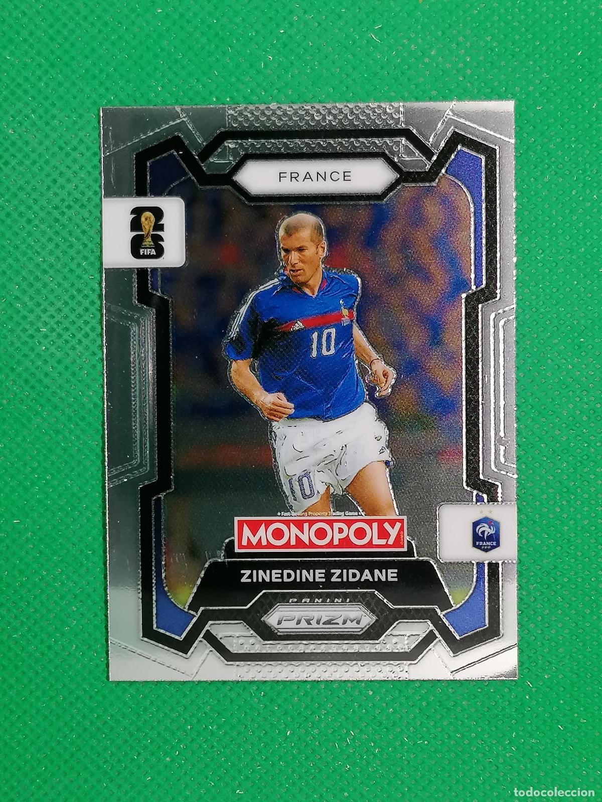Cromos de F&uacute;tbol: 9 ZINEDINE ZIDANE FRANCIA BASE ⚽ PANINI PRIZM MONOPOLY FIFA WORLD CUP 26 2026 ⚽