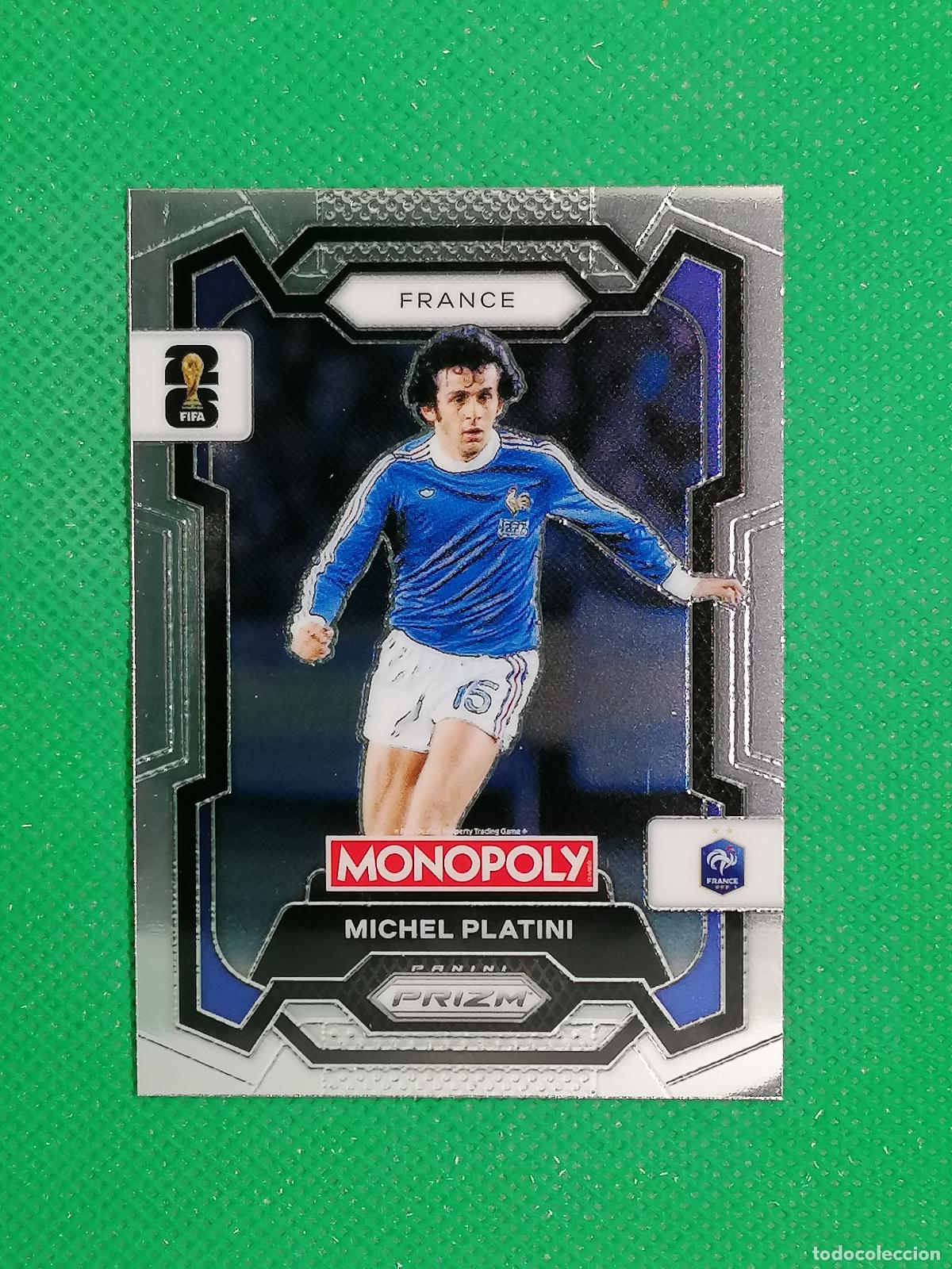 Cromos de F&uacute;tbol: 13 MICHEL PLATINI FRANCIA BASE ⚽ PANINI PRIZM MONOPOLY FIFA WORLD CUP 26 2026 ⚽