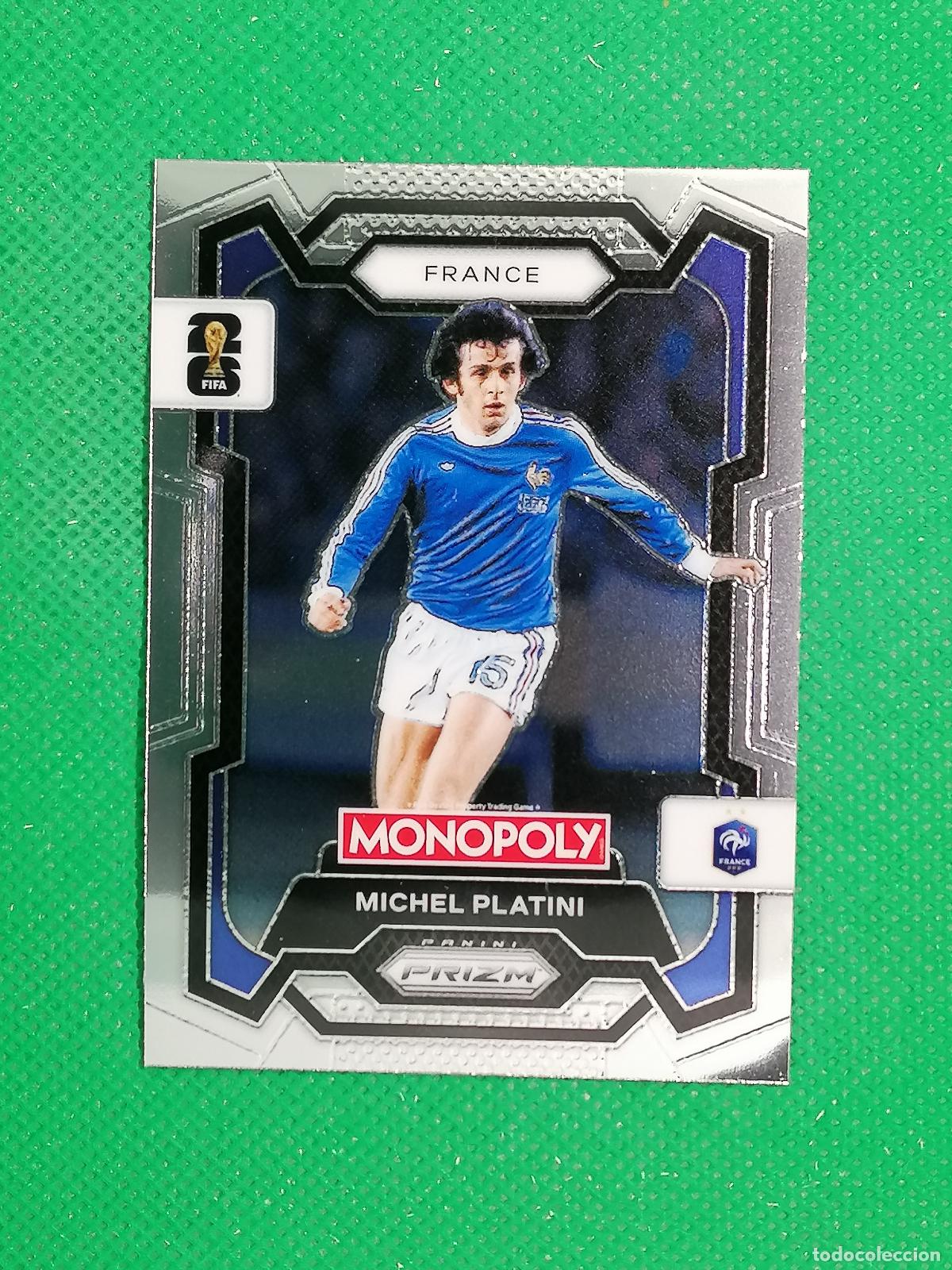 Cromos de F&uacute;tbol: 13 MICHEL PLATINI FRANCIA BASE ⚽ PANINI PRIZM MONOPOLY FIFA WORLD CUP 26 2026 ⚽