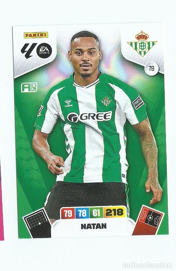 Cromos de F&uacute;tbol: ADRENALYN 2025/2026 79 NATAN BETIS NUEVO PERFECTO