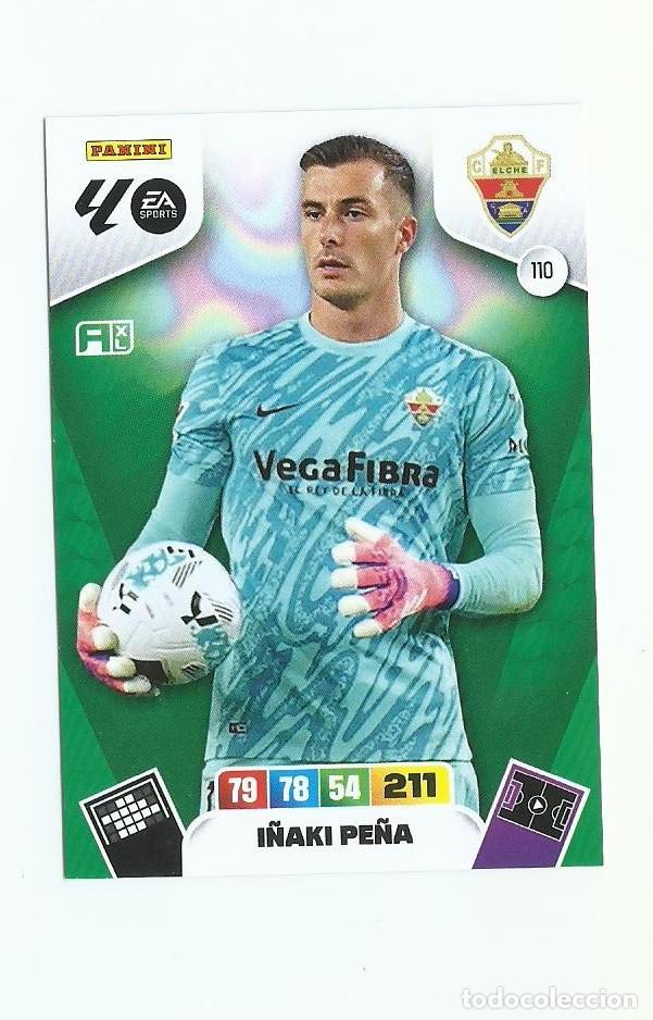 Cromos de F&uacute;tbol: ADRENALYN 2025/2026 110 PE&Ntilde;A ELCHE NUEVO PERFECTO