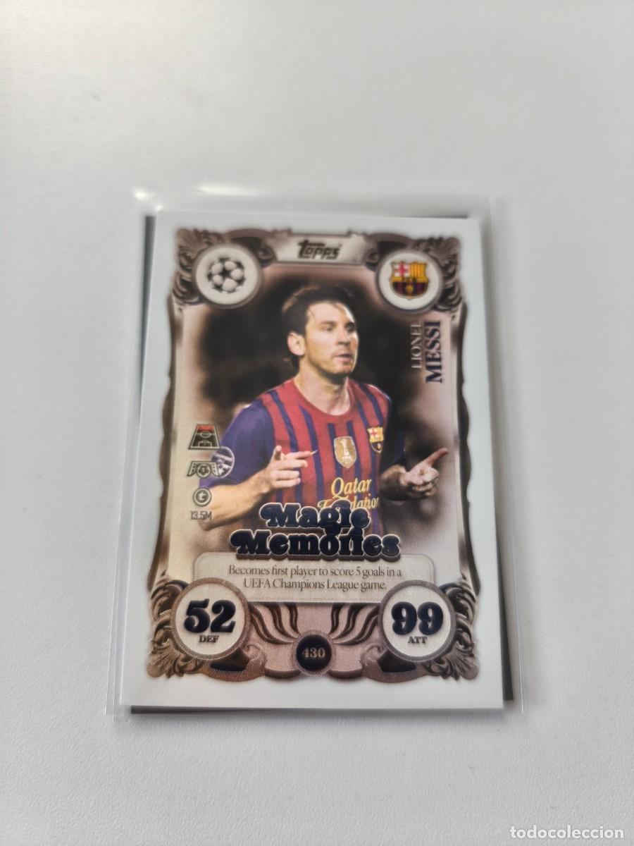 Cromos de F&uacute;tbol: TOPPS MARCH ATTAX 2025 2026 25 26 MESSI 430 H1