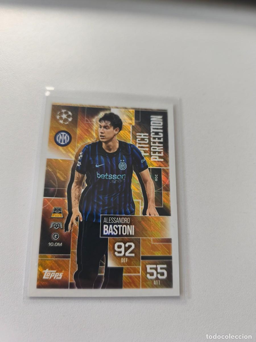Cromos de F&uacute;tbol: TOPPS MARCH ATTAX 2025 2026 25 26 ALESSANDRO BASTONI PITCH PERFECTION H1