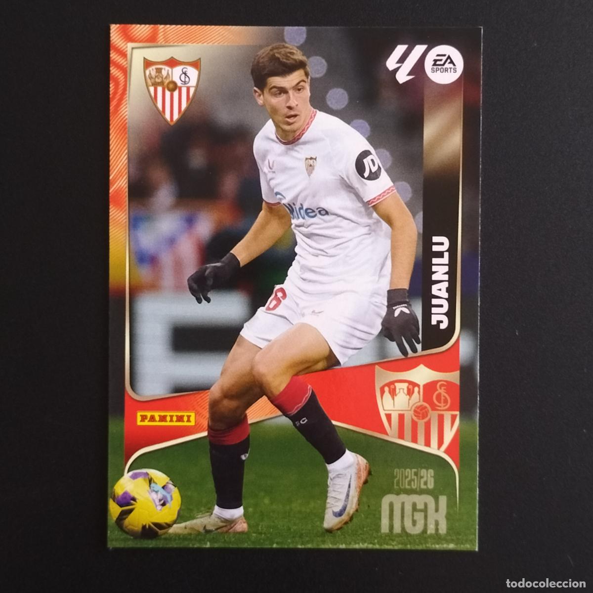 Cromos de F&uacute;tbol: MGK 329 JUANLU SEVILLA CROMOS ALBUM MEGACRACKS LIGA FUTBOL 2025 2026 25 26