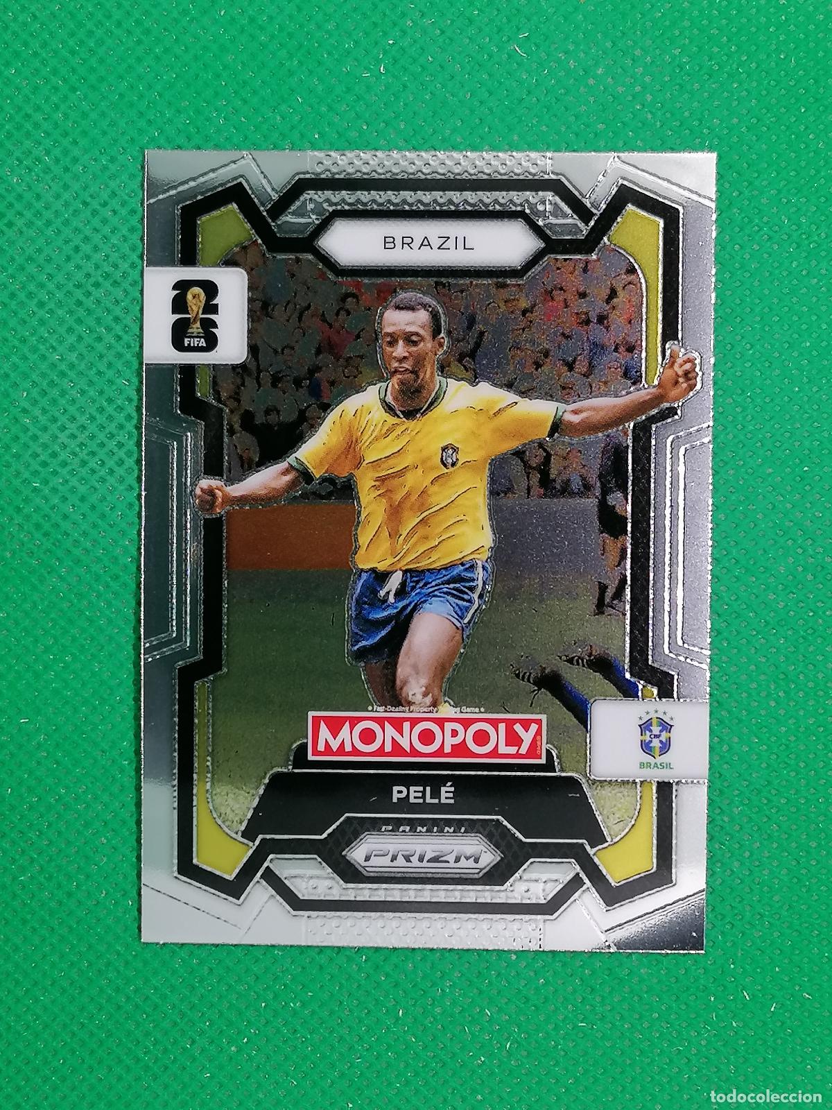 Cromos de F&uacute;tbol: 16 PELE BRASIL BASE ⚽ PANINI PRIZM MONOPOLY FIFA WORLD CUP 26 2026 ⚽