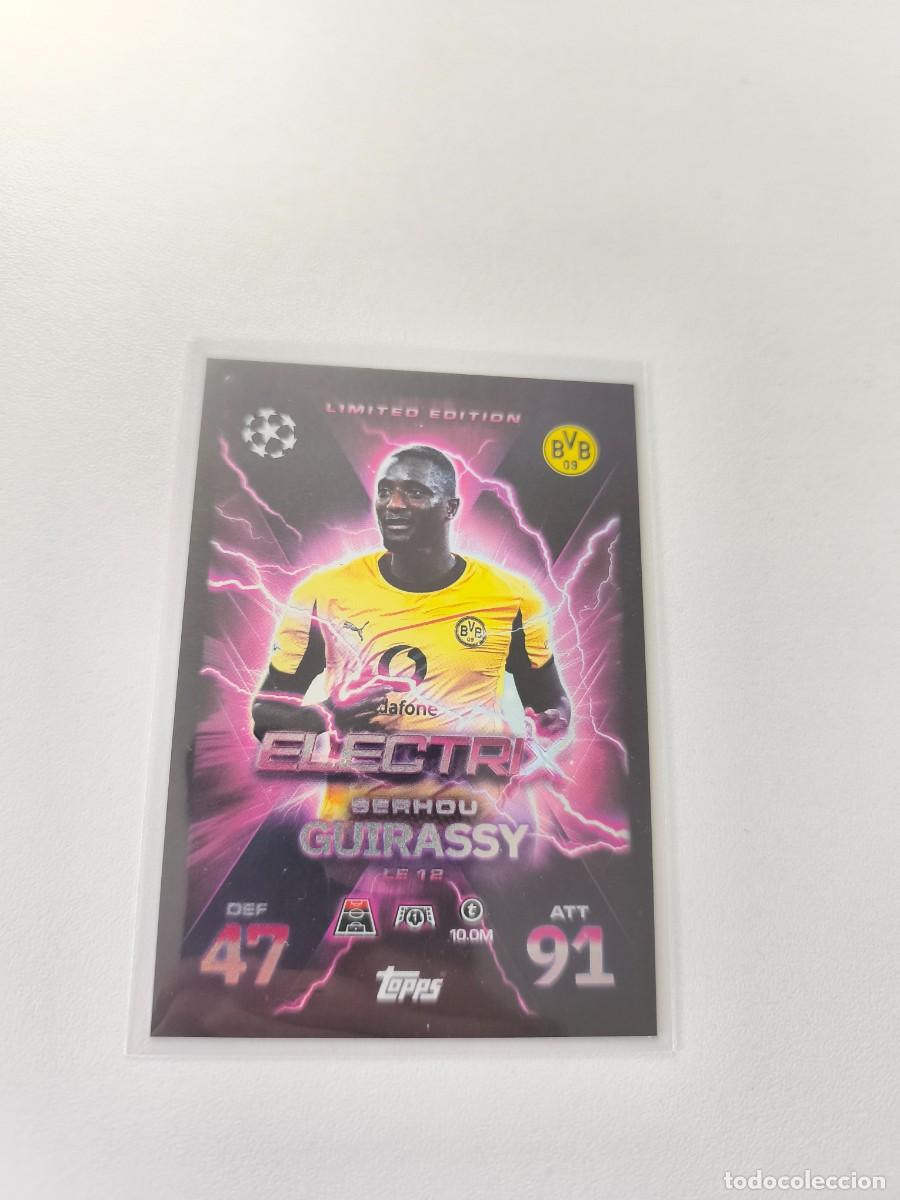 Cromos de F&uacute;tbol: TOPPS MATCH ATTAX 2025 2026 25 26 SERHOU GUIRASSY LE 12 H1