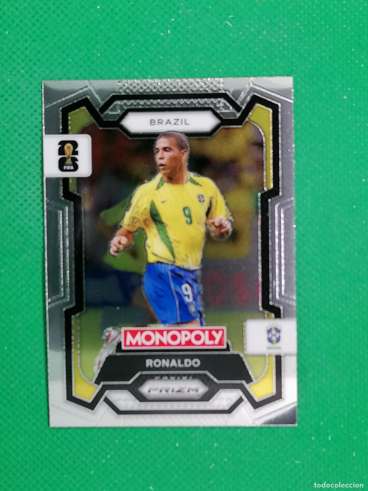 Cromos de F&uacute;tbol: 18 RONALDO BRASIL BASE ⚽ PANINI PRIZM MONOPOLY FIFA WORLD CUP 26 2026 ⚽