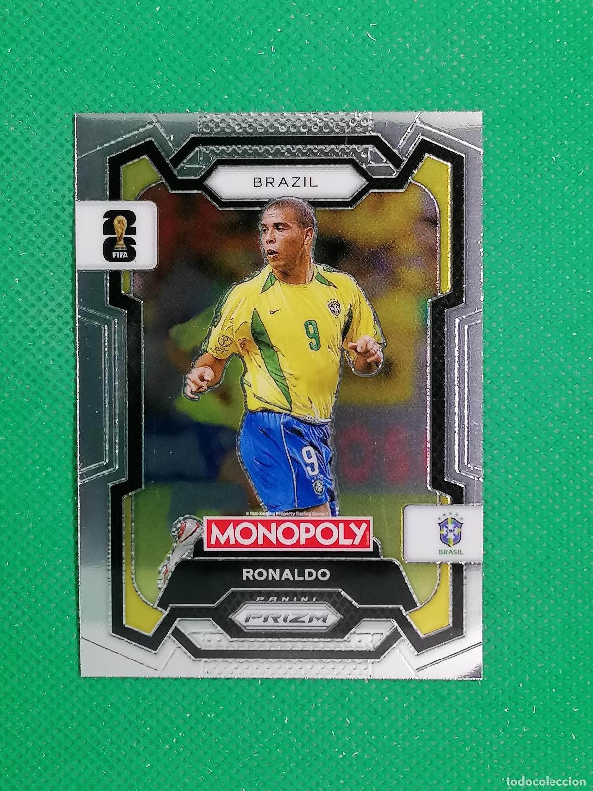 Cromos de F&uacute;tbol: 18 RONALDO BRASIL BASE ⚽ PANINI PRIZM MONOPOLY FIFA WORLD CUP 26 2026 ⚽
