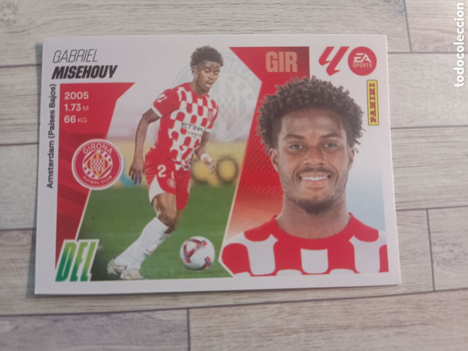 Cromos de F&uacute;tbol: 18B MISEHOUY 18 B GIRONA LIGA ESTE 2025 2026 PANINI 25 26 SIN PEGAR