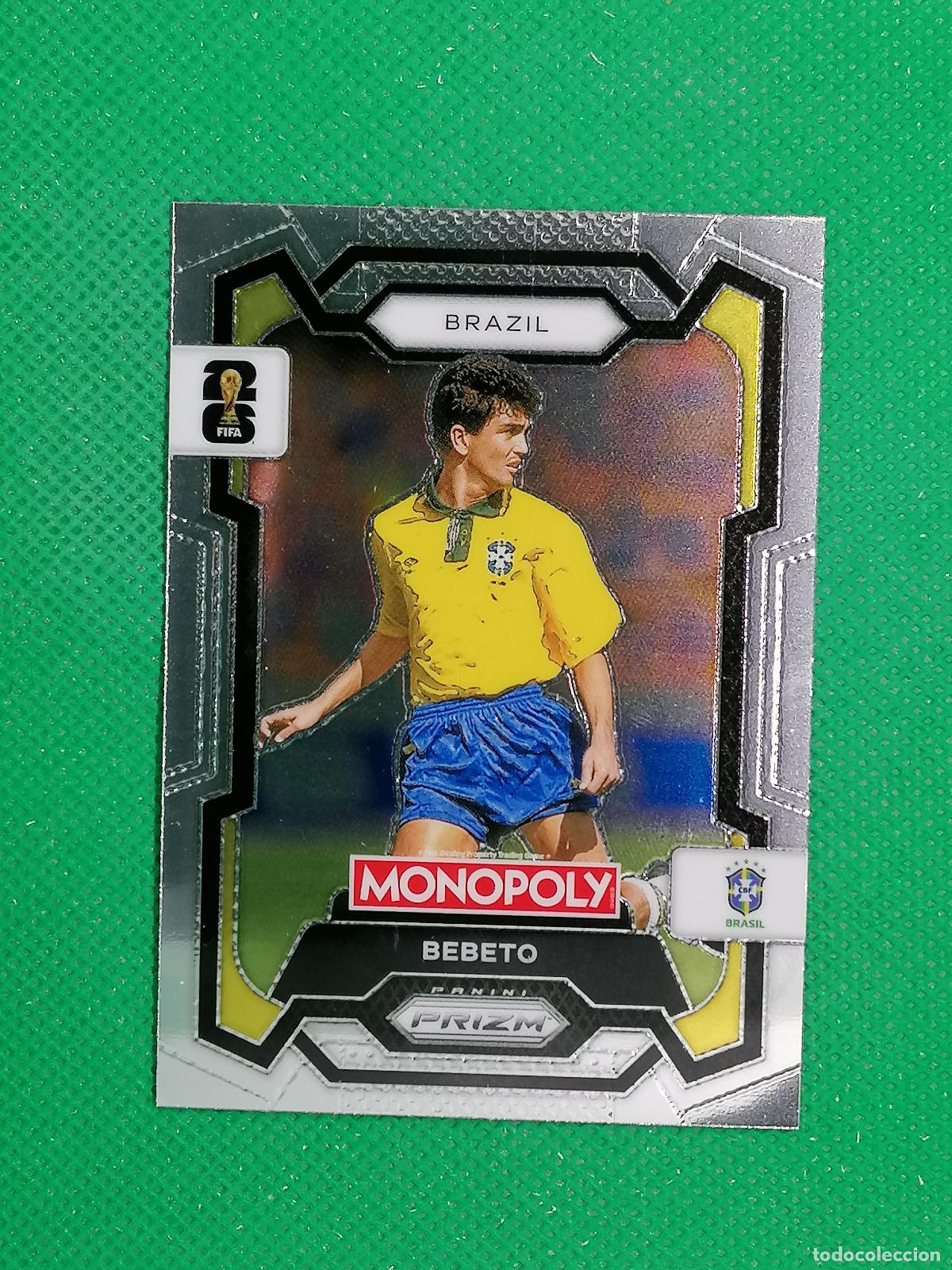 Cromos de F&uacute;tbol: 20 BEBETO BRASIL BASE ⚽ PANINI PRIZM MONOPOLY FIFA WORLD CUP 26 2026 ⚽