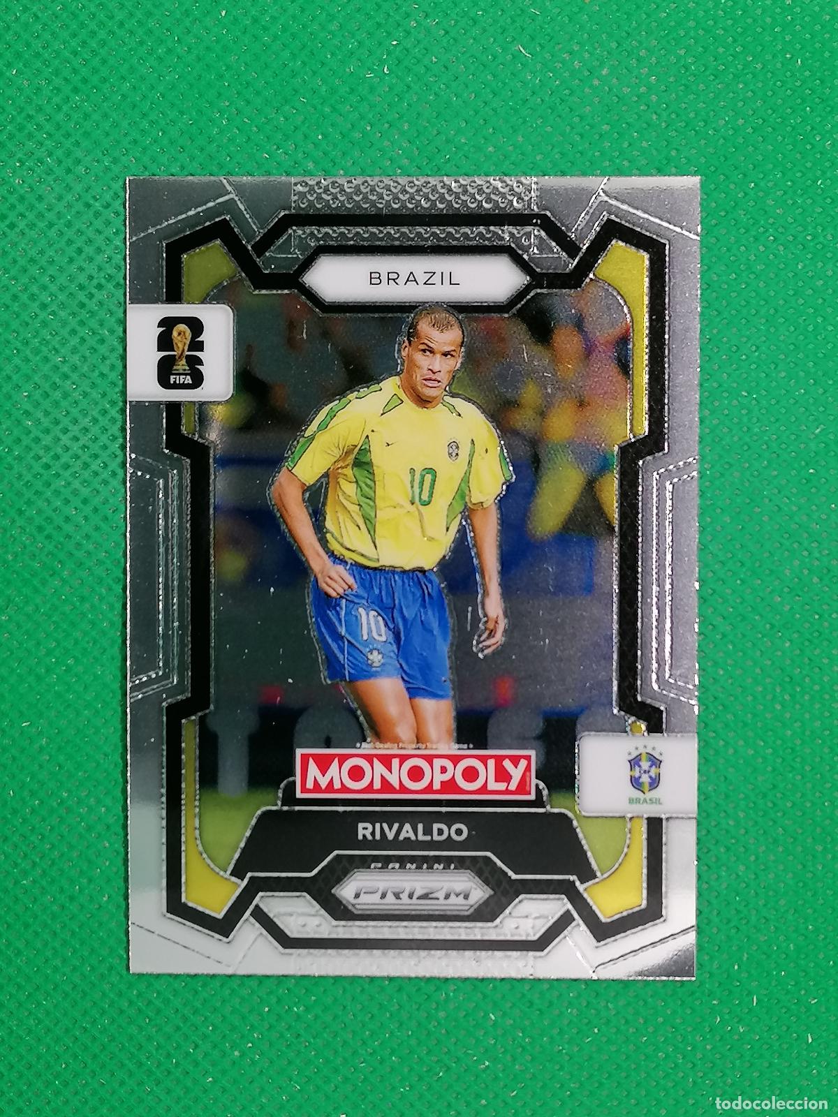 Cromos de F&uacute;tbol: 21 RIVALDO BRASIL BASE ⚽ PANINI PRIZM MONOPOLY FIFA WORLD CUP 26 2026 ⚽