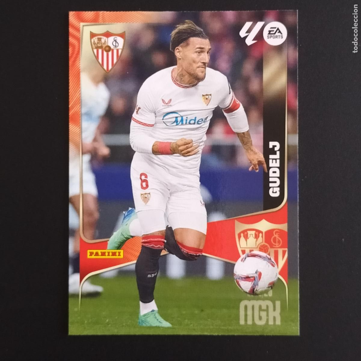 Cromos de F&uacute;tbol: MGK 334 GUDELJ SEVILLA CROMOS ALBUM MEGACRACKS LIGA FUTBOL 2025 2026 25 26
