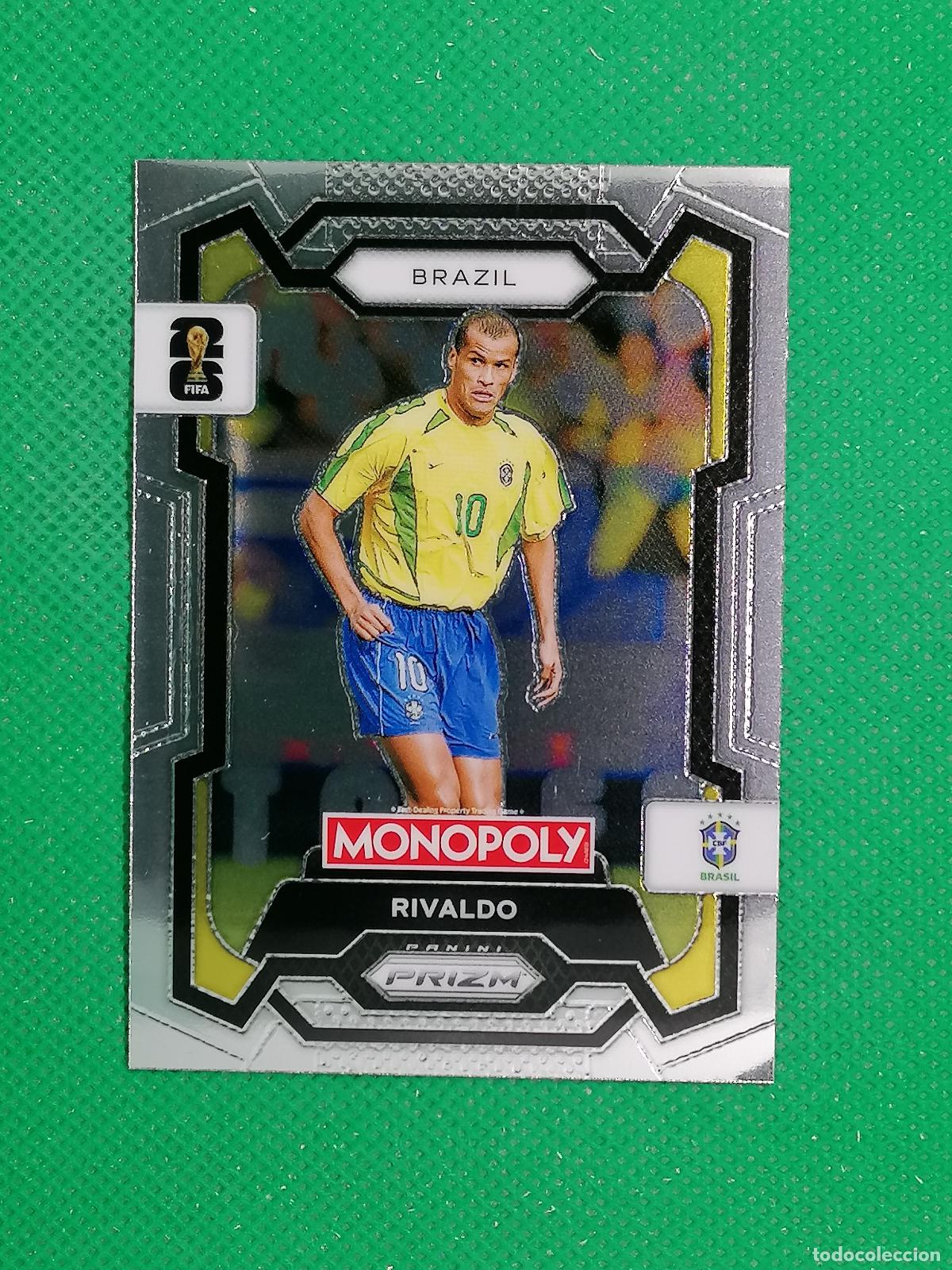 Cromos de F&uacute;tbol: 21 RIVALDO BRASIL BASE ⚽ PANINI PRIZM MONOPOLY FIFA WORLD CUP 26 2026 ⚽
