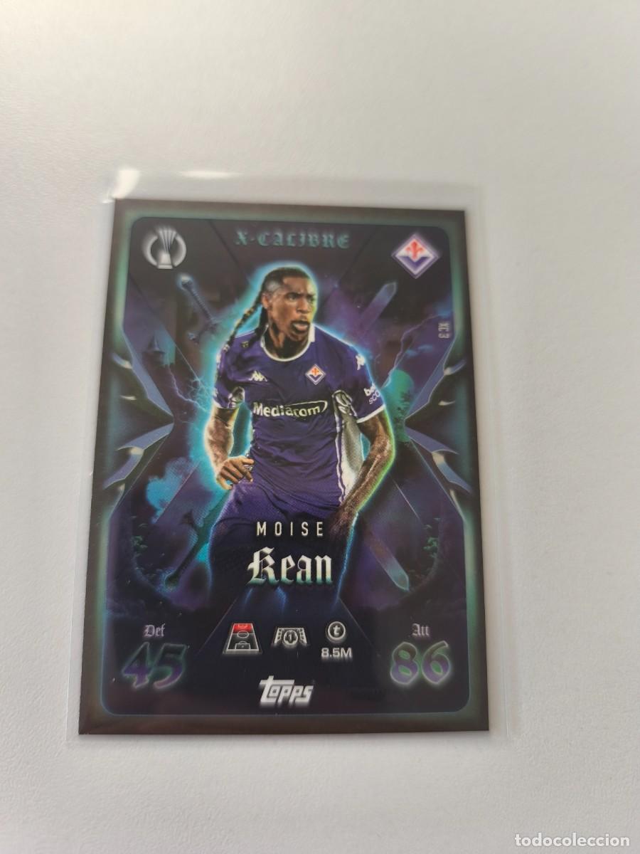Fu&szlig;ball-Sticker: TOPPS MATCH ATTAX 2025 2026 25 26 MOISE KEAN XC 3 H1
