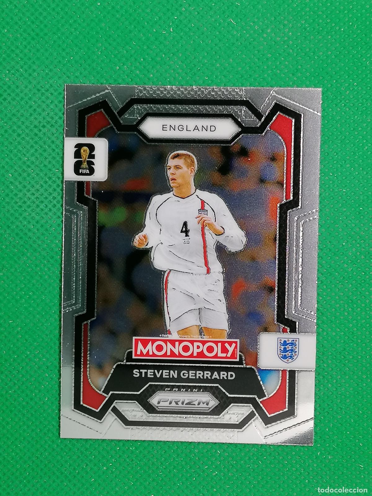 Cromos de F&uacute;tbol: 23 STEVEN GERRARD INGLATERRA BASE ⚽ PANINI PRIZM MONOPOLY FIFA WORLD CUP 26 2026 ⚽