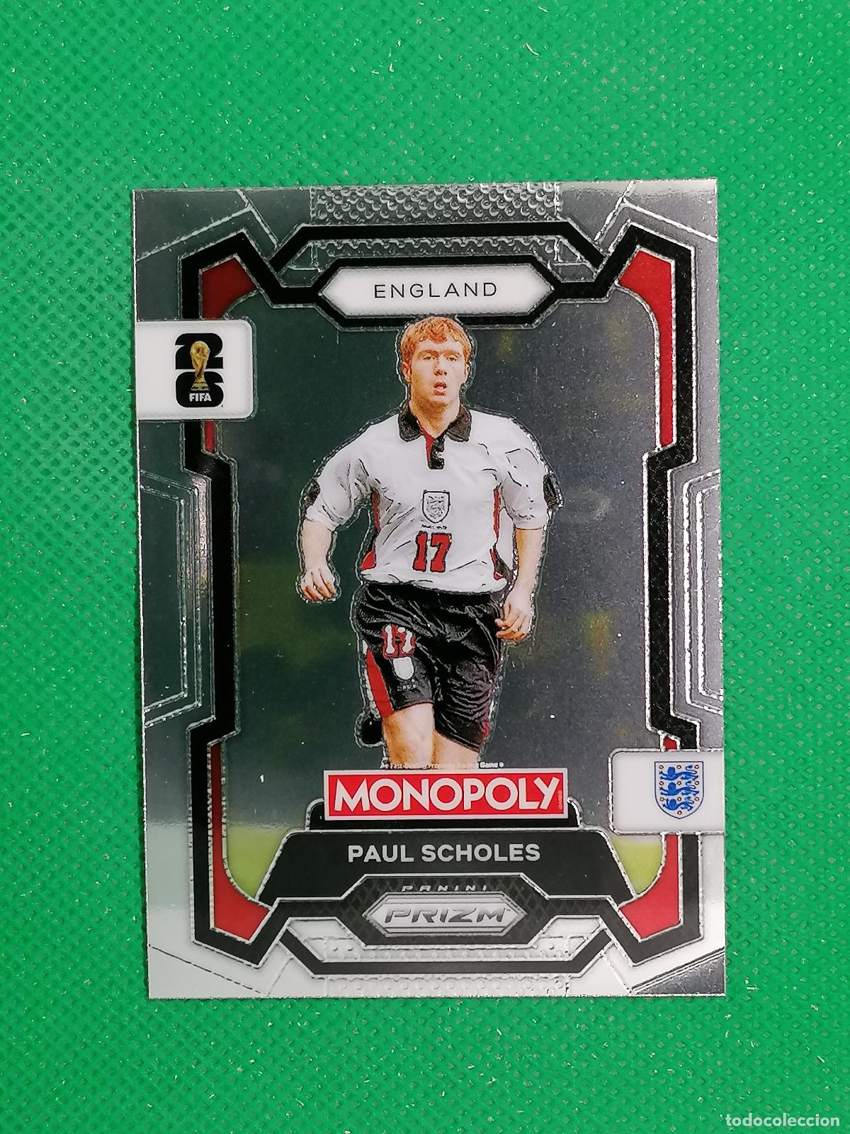 Cromos de F&uacute;tbol: 24 PAUL SCHOLES INGLATERRA BASE ⚽ PANINI PRIZM MONOPOLY FIFA WORLD CUP 26 2026 ⚽
