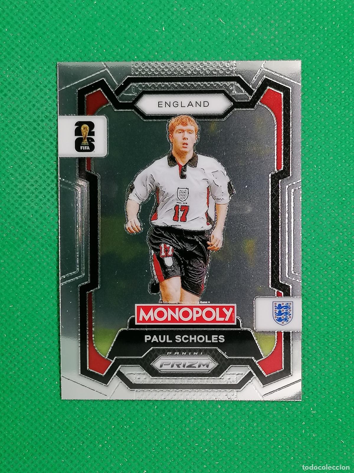 Cromos de F&uacute;tbol: 24 PAUL SCHOLES INGLATERRA BASE ⚽ PANINI PRIZM MONOPOLY FIFA WORLD CUP 26 2026 ⚽
