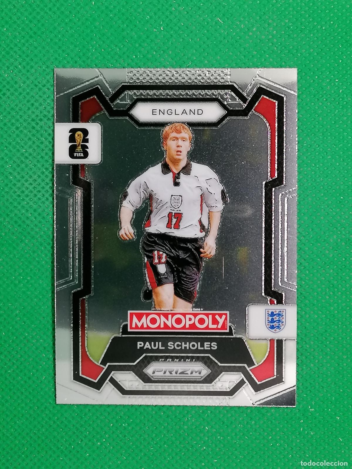 Cromos de F&uacute;tbol: 24 PAUL SCHOLES INGLATERRA BASE ⚽ PANINI PRIZM MONOPOLY FIFA WORLD CUP 26 2026 ⚽