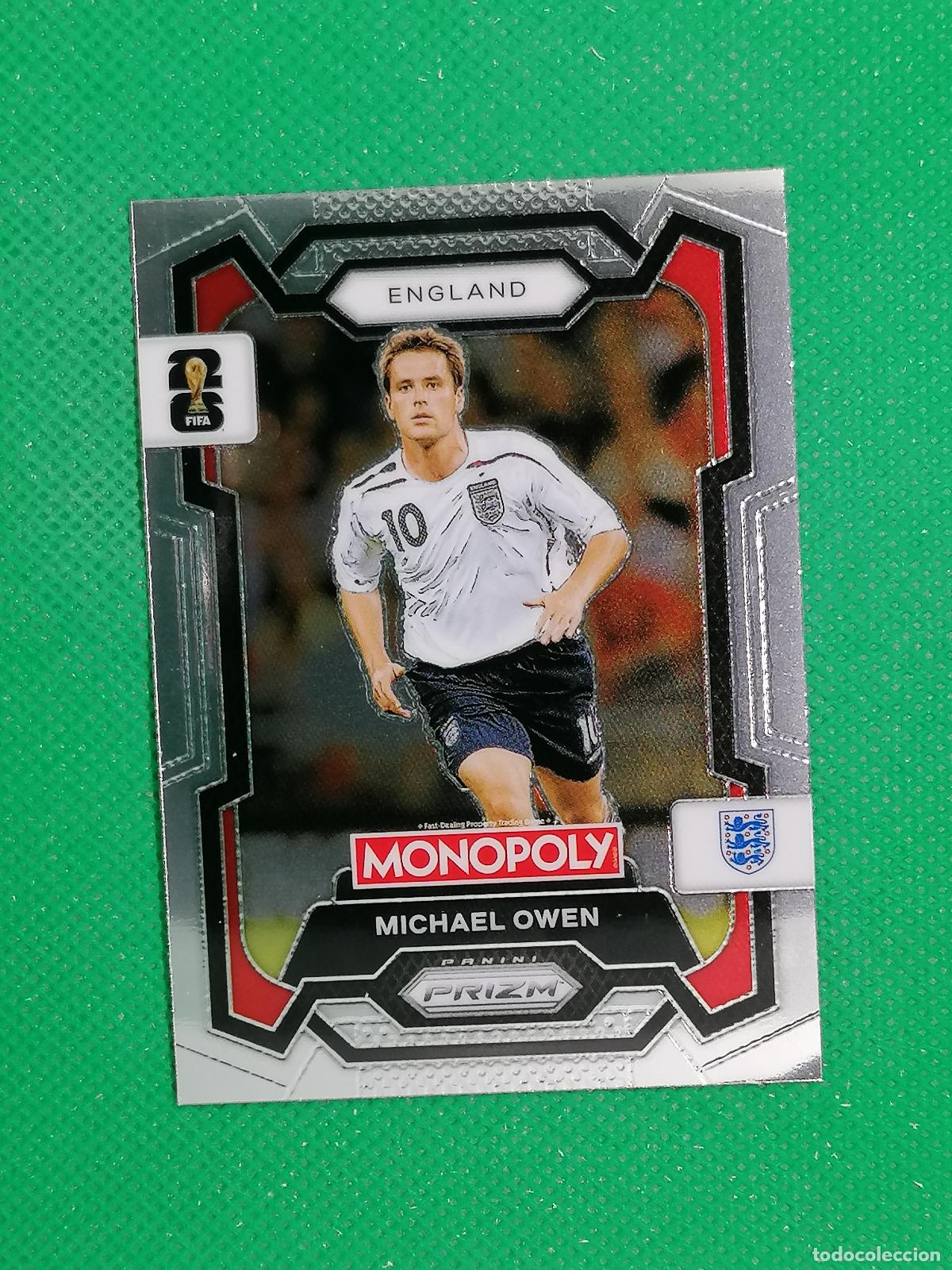 Cromos de F&uacute;tbol: 26 MICHAEL OWEN INGLATERRA BASE ⚽ PANINI PRIZM MONOPOLY FIFA WORLD CUP 26 2026 ⚽