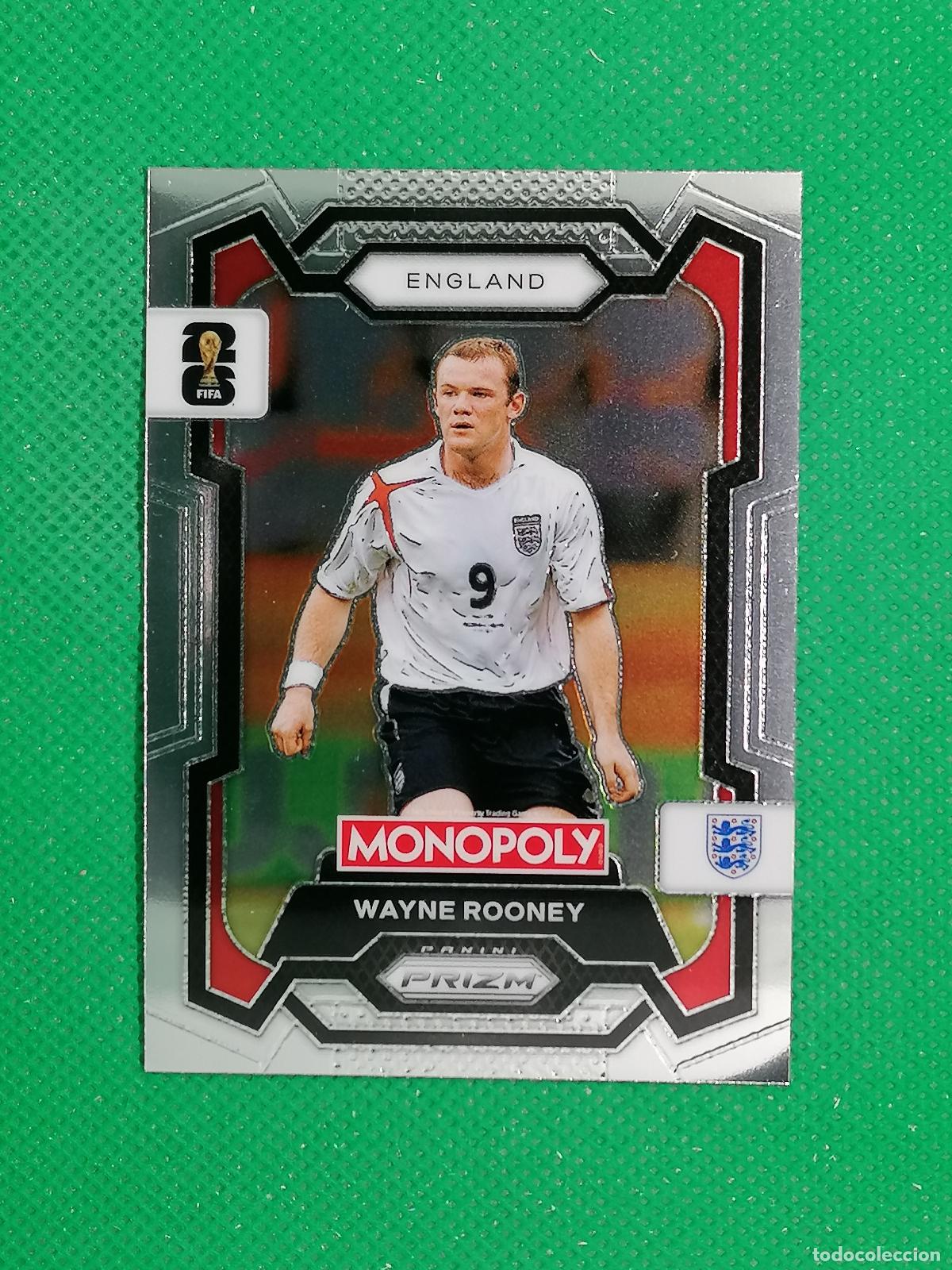 Cromos de F&uacute;tbol: 27 WAYNE ROONEY INGLATERRA BASE ⚽ PANINI PRIZM MONOPOLY FIFA WORLD CUP 26 2026 ⚽