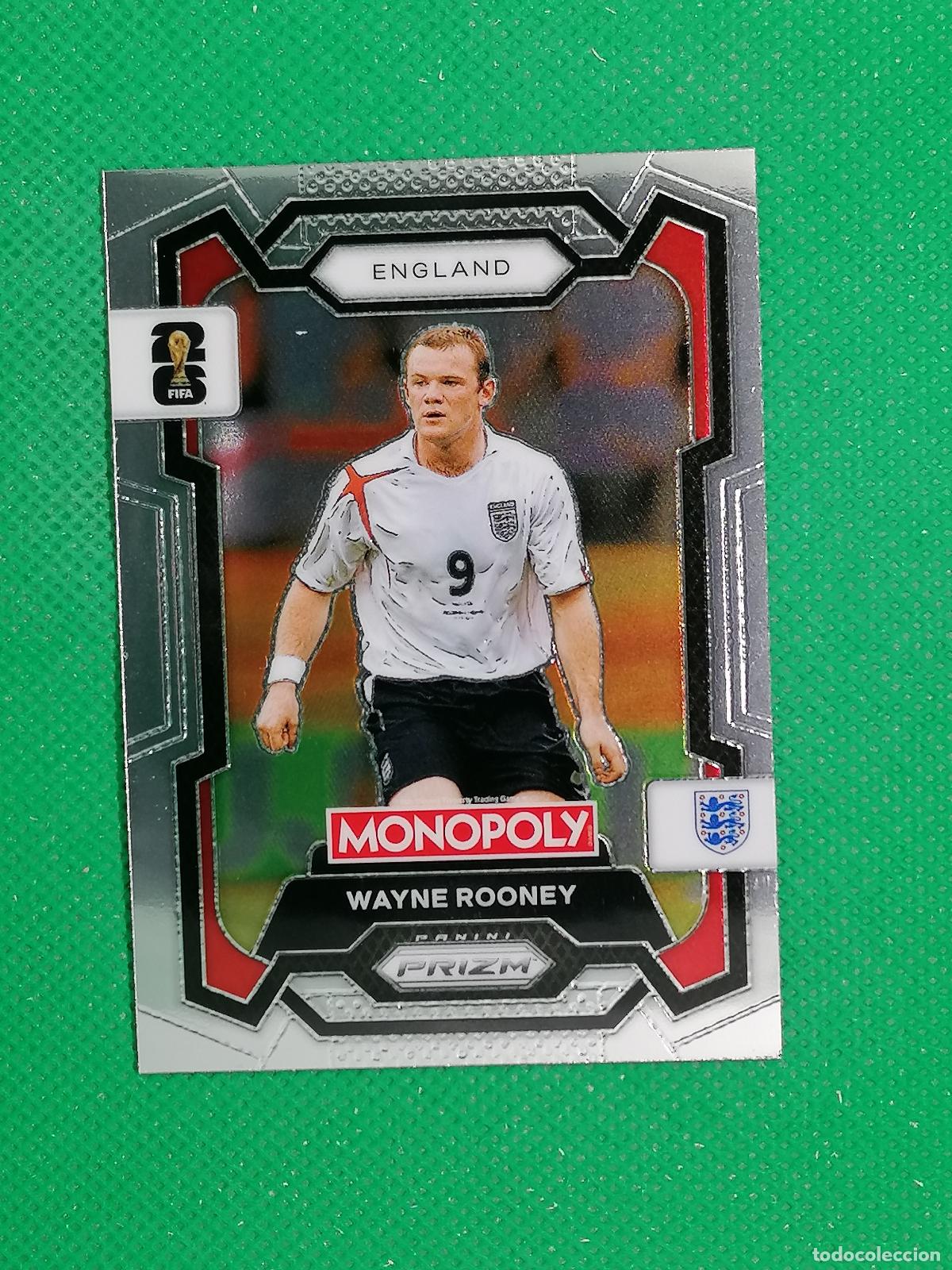 Cromos de F&uacute;tbol: 27 WAYNE ROONEY INGLATERRA BASE ⚽ PANINI PRIZM MONOPOLY FIFA WORLD CUP 26 2026 ⚽