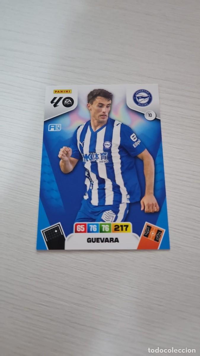 Cromos de F&uacute;tbol: 10 GUEVARA ALAV&Eacute;S | ADRENALYN XL LALIGA 2025-26
