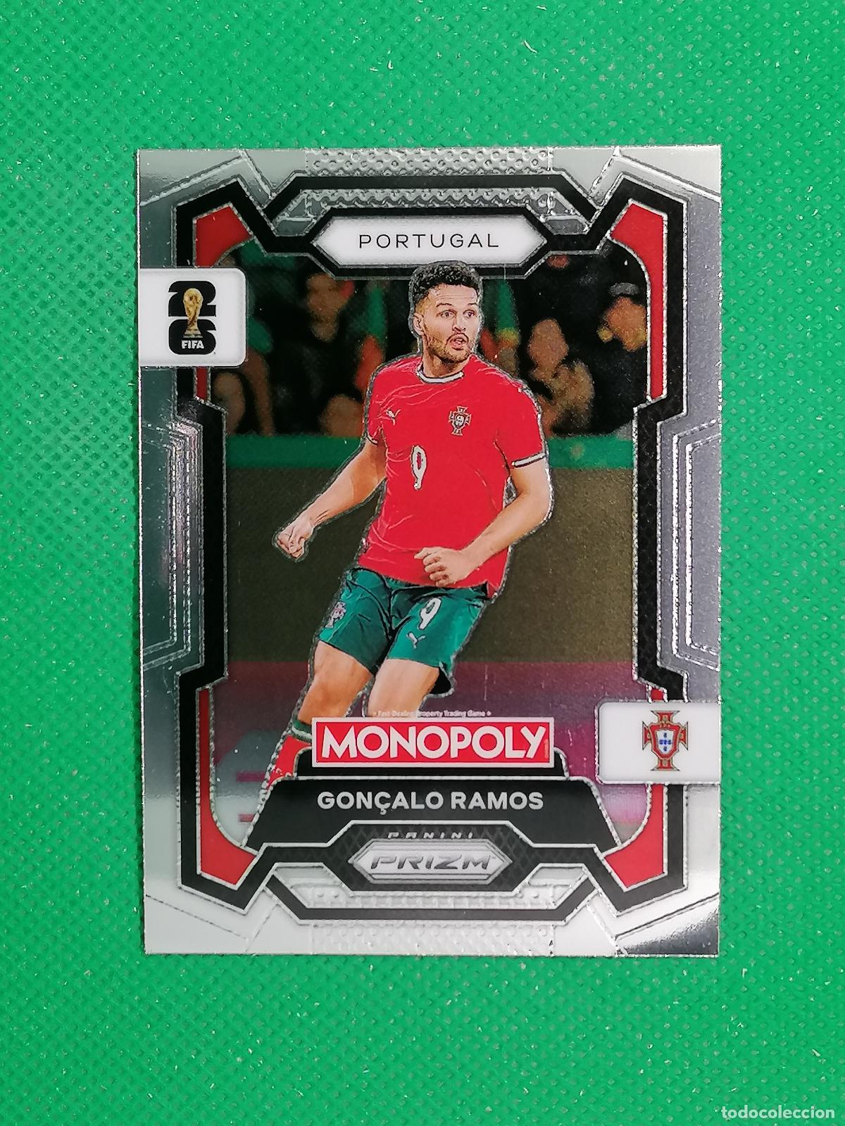 Cromos de F&uacute;tbol: 30 GONZALO RAMOS PORTUGAL BASE ⚽ PANINI PRIZM MONOPOLY FIFA WORLD CUP 26 2026 ⚽