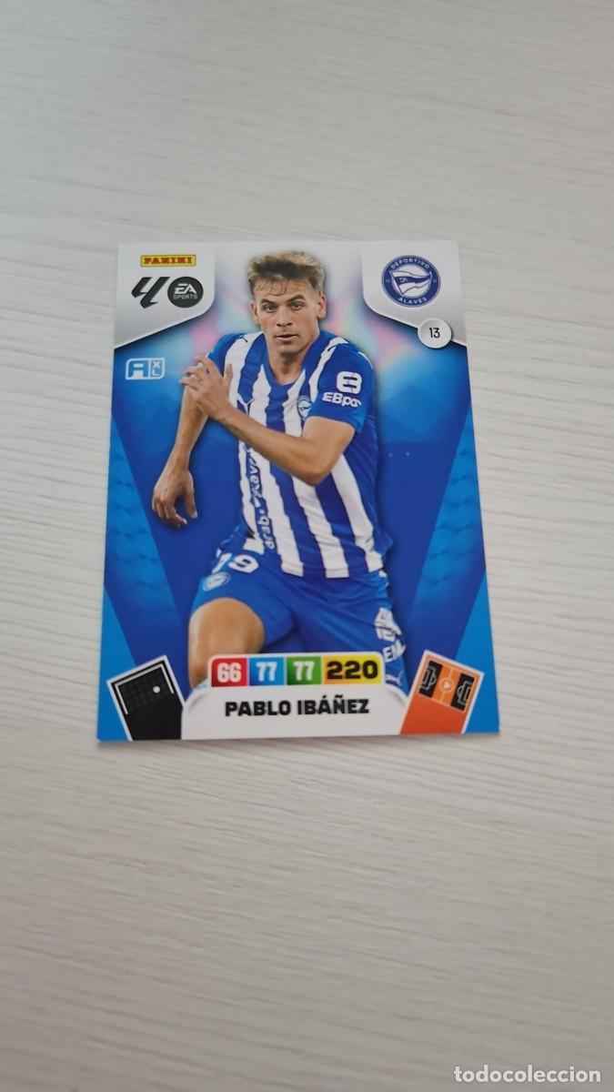 Cromos de F&uacute;tbol: 13 PABLO IBA&Ntilde;EZ ALAV&Eacute;S | ADRENALYN XL LALIGA 2025-26